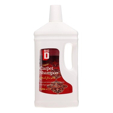Big D Carpet Shampoo &ndash; 1 Liter, Deep Cleansing Formula, Effective Stain Removal, Safe for All Carpets