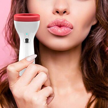Electric Lip Plumper Device &ndash; Automatic Lip Enhancer Tool for Fuller-Looking Lips, Portable USB Rechargeable Lip Pump Trainer for Temporary Volume Boost