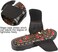 Acupressure Massage Slippers for Men and Women &ndash; Chinese Reflexology Therapy Sandals with Rotating Massage Nodes &ndash; Stress Relief Foot Massager Shoes for Plantar Fasciitis &amp; Relaxation &ndash; Unisex Medical Stones Massage Slides