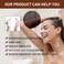2 PCS Natural Hair Darkening Shampoo &amp; Conditioner Bar Set &ndash; Organic Ginseng and Ginger Formula for Hair Growth &ndash; Gray Reverse Treatment for Treated, Dry, and Damaged Hair &ndash; Anti-Hair Loss Solid Soap Bars