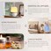 6pcs Essential Oil Set 10ml Each, Aromatherapy Diffuser Oils for Humidifier &amp; Home Fragrance, Natural Room Scent Refill Gift Set for Relaxation