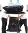 XX-Large Heavy Duty Garbage Bags 70 Gallon (105x125cm), 60pcs Strong Big Trash &amp; Rubbish Bin Liners for Kitchen, Home, Office &amp; Industrial Waste Disposal