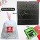 Transparent Drawstring Trash Bags 5 Rolls (75 Pcs) 5 Gallon Small Garbage Bags with Handles 45&times;50cm Bin Liners for Kitchen, Home &amp; Office Waste Disposal