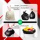 Transparent Drawstring Trash Bags 5 Rolls (75 Pcs) 5 Gallon Small Garbage Bags with Handles 45&times;50cm Leakproof Bin Liners for Kitchen, Home &amp; Office Waste