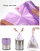 Drawstring Garbage Bags 5 Gallon &ndash; 75 Bags (5 Packs &times; 15), Leakproof Small Trash Bags with Handles for Kitchen, Bathroom &amp; Office Use
