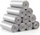 Biodegradable Garbage Bags 45&times;50cm &ndash; 125 Bags (5 Rolls) Small Leakproof Bin Liners for Kitchen, Bathroom, Home &amp; Office Trash
