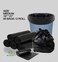 30 Gallon Garbage Bags 60&times;90cm &ndash; 60 Count (3 Rolls) Heavy Duty Trash Bags, Strong Leakproof Bin Liners for Kitchen, Office &amp; Outdoor Waste Disposal