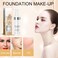Color Changing Foundation Full Coverage Makeup Cream &ndash; Moisturizing Face Foundation with Sunscreen, Brightening &amp; Natural Flawless Finish for Mature Skin