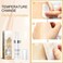 Color Changing Foundation Full Coverage Makeup Cream &ndash; Moisturizing Face Foundation with Sunscreen, Brightening &amp; Natural Flawless Finish for Mature Skin