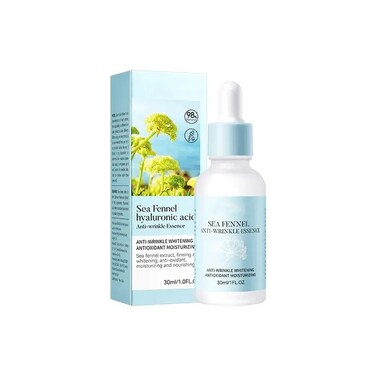 Sea Fennel Hyaluronic Acid Anti-Wrinkle Essence 30ml &ndash; Hydrating Face Serum for Fine Lines, Skin Rejuvenation &amp; Youthful Glow