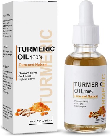 Turmeric Dark Spot Corrector Serum &ndash; Brightening Face Serum for Even Skin Tone, Hydration &amp; Skin Renewal Anti-Aging Facial Care for Face &amp; Body