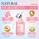 Sakura Collagen Moisturizing Face Serum 100ml &ndash; Pink Anti-Wrinkle Skin Revitalizing Essence for Hydration, Elasticity &amp; Radiant Glow