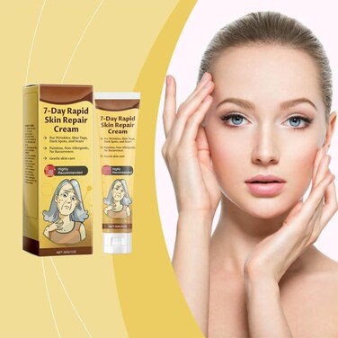 7-Day Rapid Skin Repair Cream for Face &amp; Body &ndash; Deep Moisturizing, Firming &amp; Rejuvenating Cream for All Skin Types