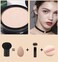 CC &amp; BB Air Cushion Foundation Cream with Mushroom Head Applicator &ndash; Hydrating, Waterproof Concealer for Even Tone &amp; Natural Glow