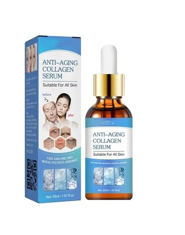 Anti-Aging Collagen Face Serum &ndash; Firming &amp; Hydrating Skin Serum to Reduce Fine Lines, Wrinkles &amp; Restore Youthful Glow, 30ml