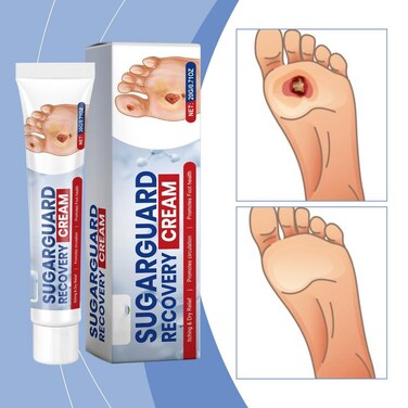Intensive Foot Care Cream for Dry Cracked Feet &ndash; Deep Moisturizing &amp; Soothing Heel Repair Cream for Soft, Healthy Feet Daily Care