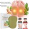 Deep Cleansing Detox Foot Pads &ndash; Bamboo &amp; Ginger Extract Pads for Foot Relaxation, Overnight Comfort &amp; Wellness Support, 16 Pcs