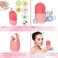 3D Face Massager Roller &amp; Ice Roller Set &ndash; Skin Tightening, Anti-Aging Facial Care, Puffiness &amp; Dark Circle Relief, Reusable Cooling Beauty Tool for Face &amp; Body