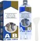 Metal Repair Adhesive Paste A+B &ndash; High Heat Resistant Cold Weld Glue for Cast Iron, Radiator, Industrial Strength Metal Bonding Filler