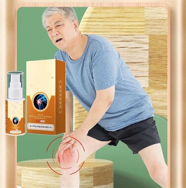 Cooling Herbal Gel Spray for Back, Neck &amp; Joint Comfort &ndash; Soothing Muscle Relaxation Spray for Lumbar, Knee &amp; Cervical Area Care