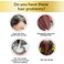 Natural Plant-Based Bubble Hair Color Shampoo for Grey Hair Coverage, Herbal Hair Dye Shampoo for Soft Color &amp; Shine, Gentle Hair Care Formula