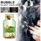 Natural Plant-Based Bubble Hair Color Shampoo for Grey Hair Coverage, Herbal Hair Dye Shampoo for Soft Color &amp; Shine, Gentle Hair Care Formula