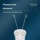 Electric Facial Hair Removal Threading Epilator for Women, Precision Hair Removal Tool for Face, Upper Lip &amp; Eyebrows, Portable Smooth Skin Trimmer