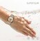 Super Slim Round Smart Watch for Women, AMOLED Display, Waterproof Fitness Tracker with AI Voice Assistant, 3 Interchangeable Straps