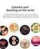 Super Slim Round Smart Watch for Women, AMOLED Display, Waterproof Fitness Tracker with AI Voice Assistant, 3 Interchangeable Straps