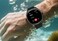 Ultra Slim Smart Watch with AMOLED Display, Bluetooth Calling, Waterproof Fitness Tracker, 3 Straps &amp; Charger, Unisex Black