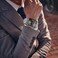 Titanium Metal Smart Watch Replacement Band, Adjustable Stainless Steel Strap for Smartwatches, Durable Premium Watchband