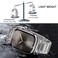 Titanium Metal Smart Watch Replacement Band, Adjustable Stainless Steel Strap for Smartwatches, Durable Premium Watchband