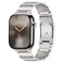 Titanium Metal Smart Watch Replacement Band, Adjustable Stainless Steel Strap for Smartwatches, Durable Premium Watchband