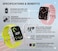Waterproof Smart Watch with GPS, Blood Pressure Monitor &amp; 380mAh Battery, Fitness Tracker Touchscreen Smartwatch
