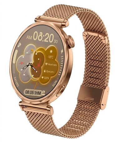 Smart Watch for Women with Make &amp; Answer Calls, Heart Rate &amp; Sleep Monitor, Female Cycle Tracker Fitness Watch