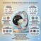 2 in 1 Ladies Luxury Smartwatch with 1.09 Inch Screen, Diamond Bracelet Design, Call Reminder &amp; Sleep Tracker