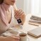 HD Display Smart Watch with 2 Pair Straps, Stylish Chain Necklace &amp; Bracelet Set, Wireless Smartwatch Fashion Combo for Women