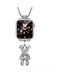 HD Display Smart Watch with 2 Pair Straps, Stylish Chain Necklace &amp; Bracelet Set, Wireless Smartwatch Fashion Combo for Women