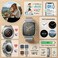 Smart Watch with Three Straps &amp; Wireless Charging, Fitness Tracker Smartwatch for Android &amp; iOS with Health Monitoring