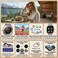 Smart Watch with Three Straps &amp; Wireless Charging, Fitness Tracker Smartwatch for Android &amp; iOS with Health Monitoring