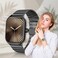 Smart Watch with Three Straps &amp; Wireless Charging, Fitness Tracker Smartwatch for Android &amp; iOS with Health Monitoring