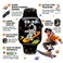 Mini Kids Smartwatch with Wireless Charging &amp; Interchangeable Straps, Educational Fitness Tracker with Step Counter &amp; Alarm