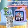Kids Instant Print Camera 2.4" IPS Screen Digital Camera with Dual Lens HD Video Recorder, 32GB Card &amp; Card Reader &ndash; Green Dinosaur