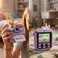 Kids Instant Print Camera 1080P HD Dual Lens Digital Camera with 2 Print Rolls, Fun Filters &amp; 32GB Memory &ndash; Purple