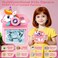 Kids Instant Print Camera 1080P 4-Color Printing Digital Camera with 180&deg; Flip, Case, 32GB Card, 4 Rolls Paper, Pens &amp; Games