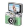 Kids Neck-Wearable Mini Camera 1080P HD with Rotatable Flip Lens, Flash, Filters, Selfie &amp; Video Recording Camera for Kids