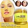 24K Gold Face Mask Cream with Collagen, Anti-Aging Brightening Skin Care Mask for Smooth, Firm and Radiant Looking Skin