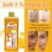Turmeric Body &amp; Face Oil for Skin, Natural Moisturizing and Smoothing Oil, Brightening Nourishing Body Care Oil for Daily Use