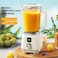 Portable Cold Press Juicer, Slow Masticating Juice Extractor for Fruits and Vegetables, Compact Lightweight Juicer for Maximum Juice Yield