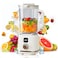 Portable Cold Press Juicer, Slow Masticating Juice Extractor for Fruits and Vegetables, Compact Lightweight Juicer for Maximum Juice Yield